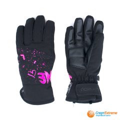  Перчатки REUSCH Beatrix R-TEX XT Junior Black/Pink Glo